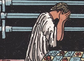 Semnificatia cartii de tarot „Noua de sabii”